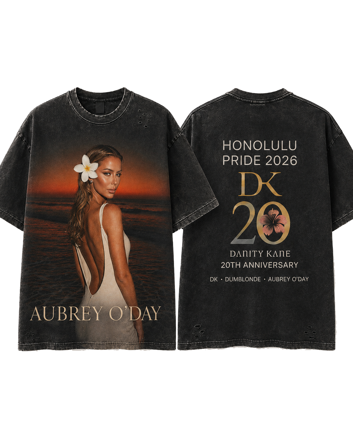 HONOLULU PRIDE TEE - BLACK