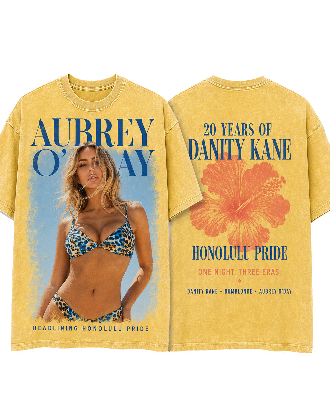 HONOLULU PRIDE TEE - YELLOW